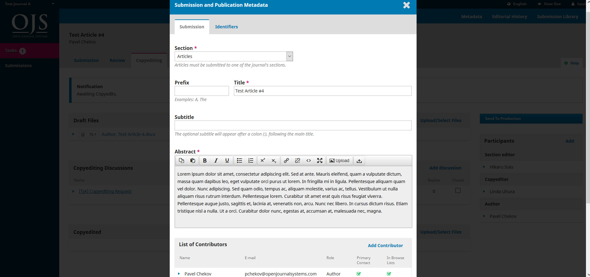 ojs3-copyediting-metadata-submission